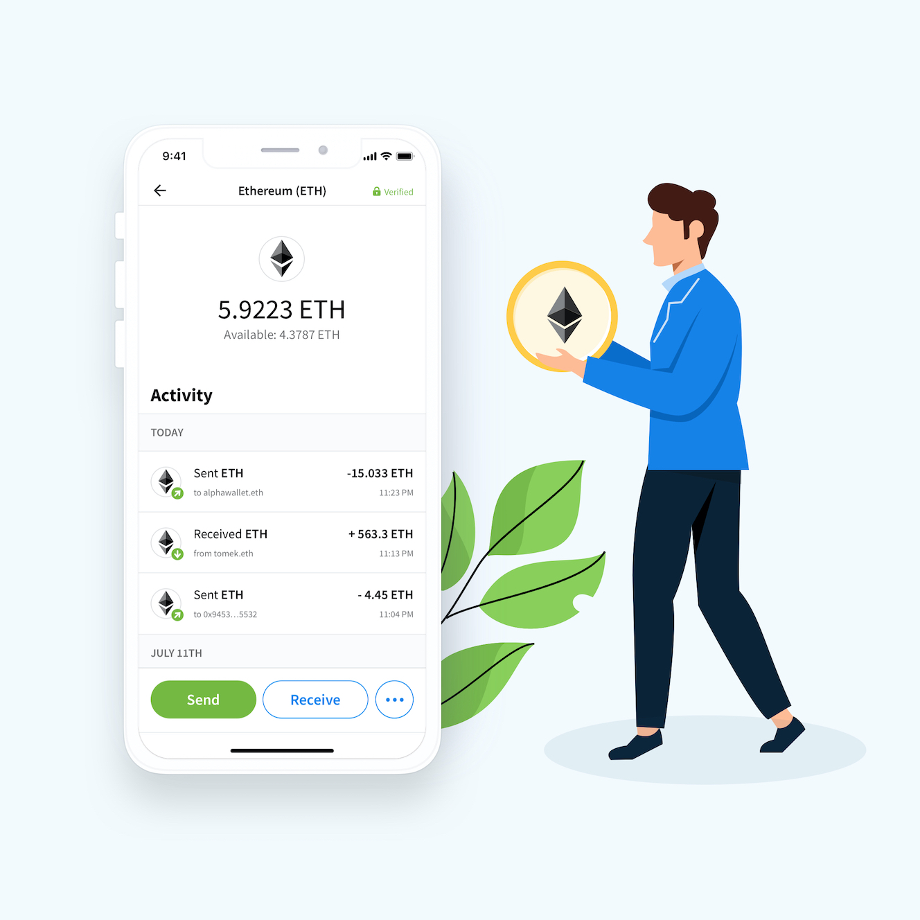 Ethereum mobile app how is bitcoin different from other cryptocurrencies